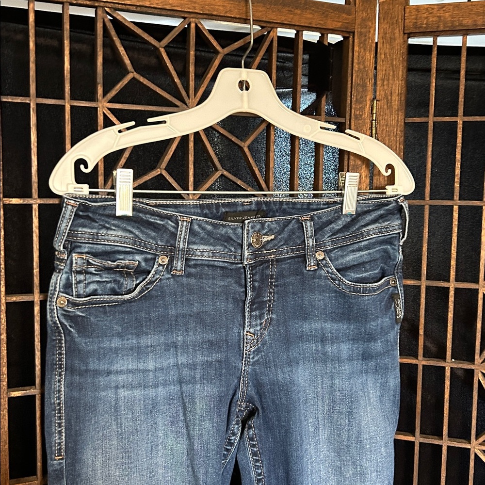 SILVER SUKI SUPER SKINNY JEANS 30/31 - Picture 4 of 12